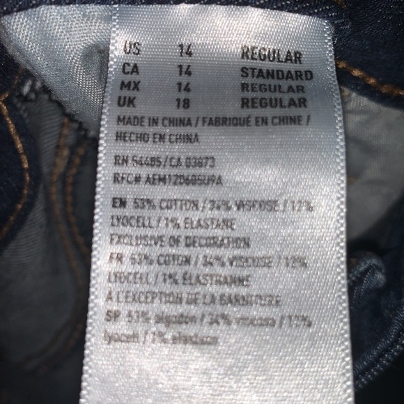 Woman’s American Eagle Jeggings - Picture 7 of 7